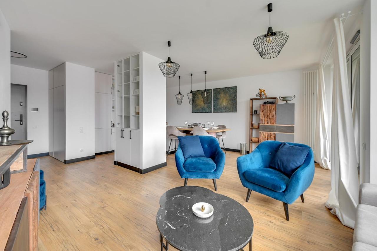 Chlebova - Riverside View Terrace, Free Parking, Gym & Kidsplay By Downtown Apartments Гданск Екстериор снимка