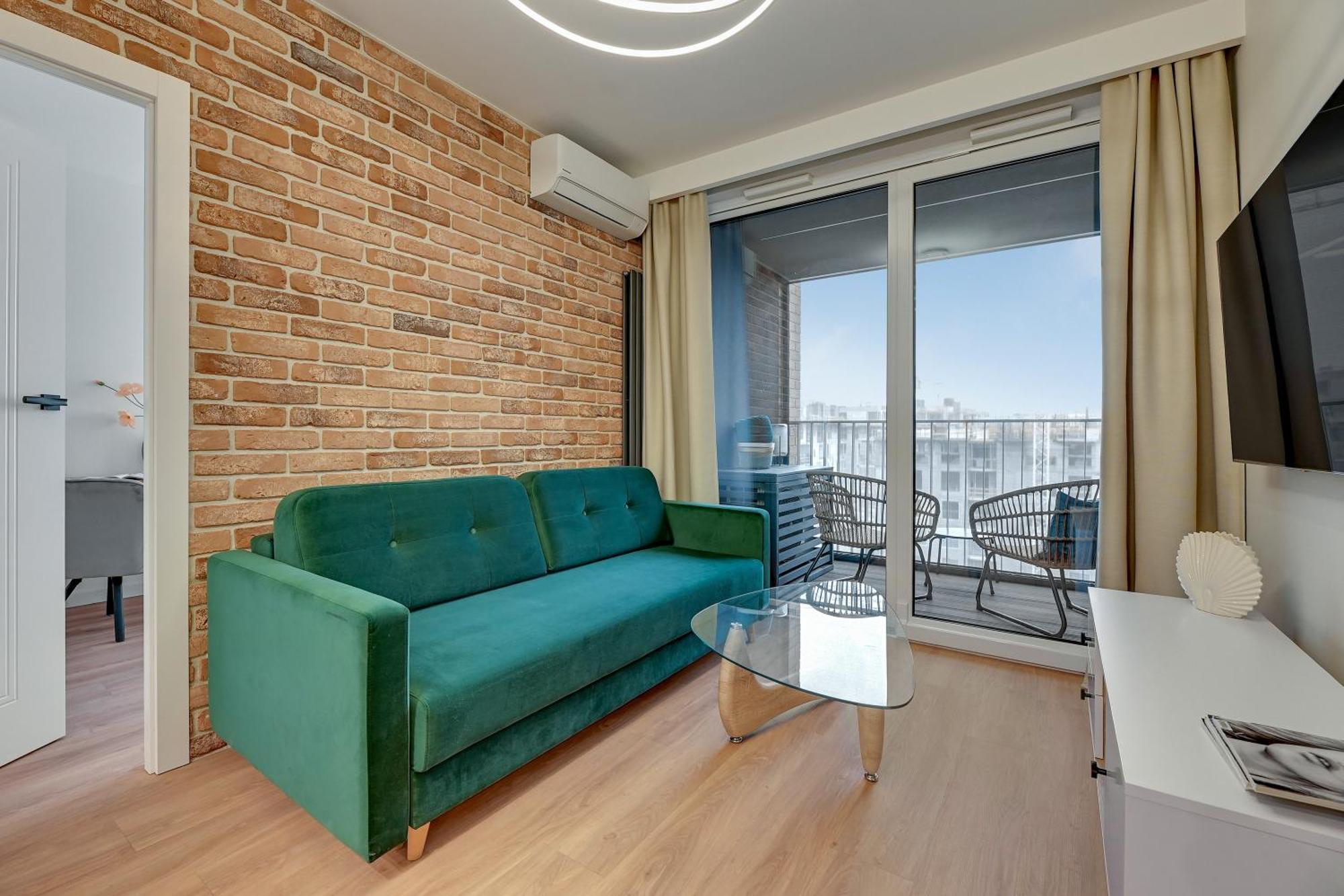 Chlebova - Riverside View Terrace, Free Parking, Gym & Kidsplay By Downtown Apartments Гданск Екстериор снимка